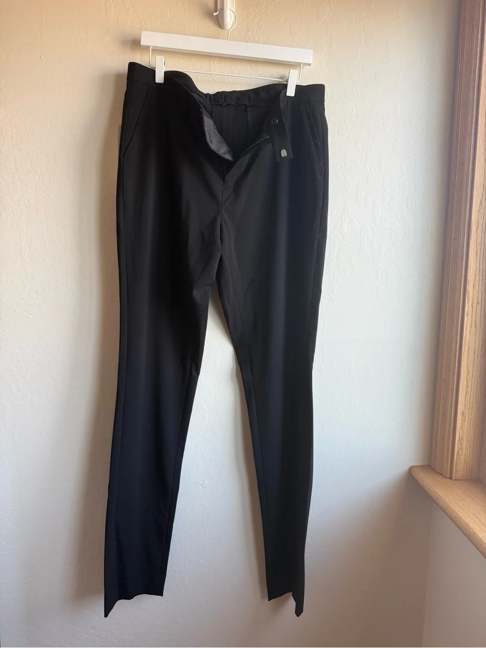 Ministry of Supply Black Tailored Dress Pants